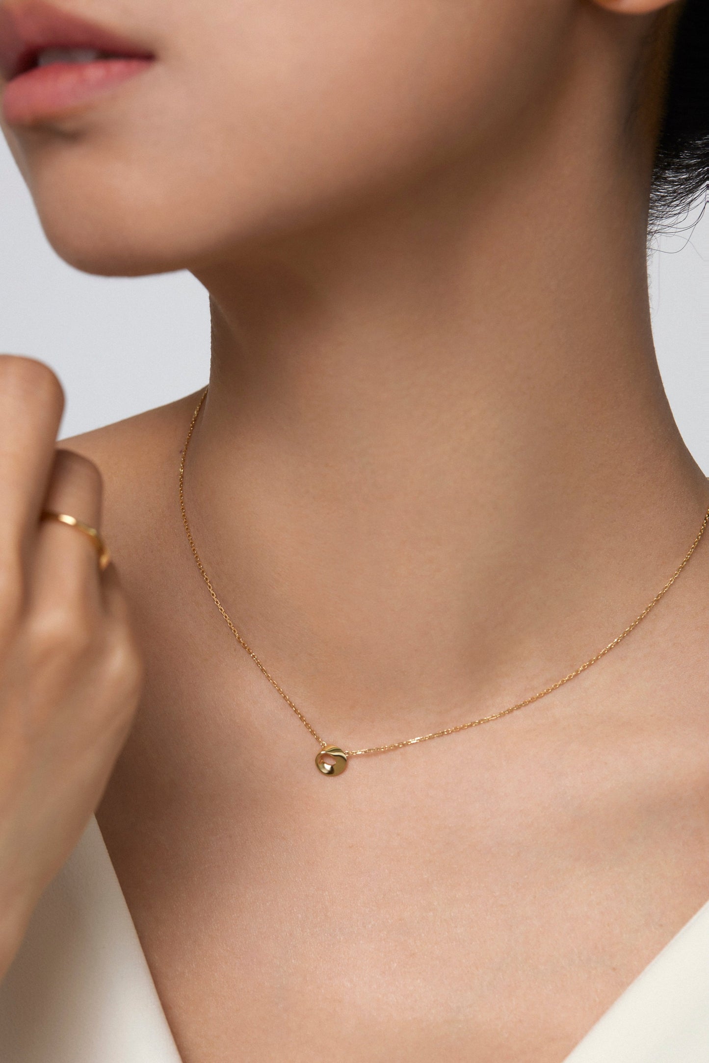 Sterling Mobius Necklace