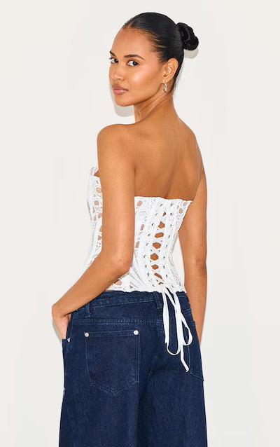 Floral Lace Corset