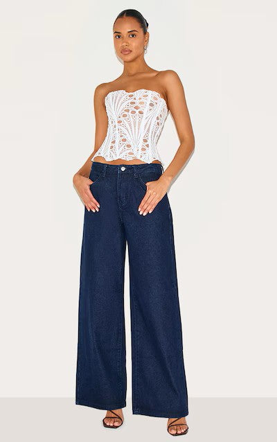 Floral Lace Corset