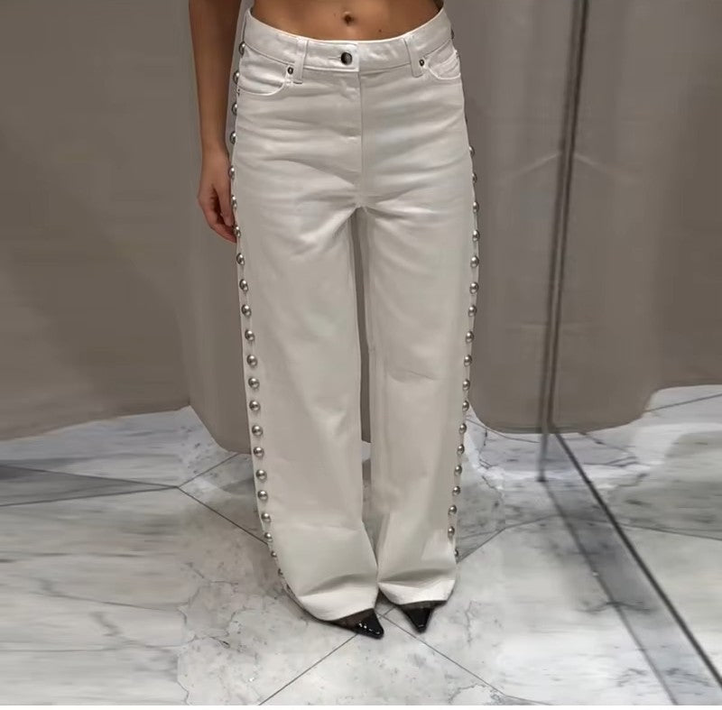 Viral Studded Denim