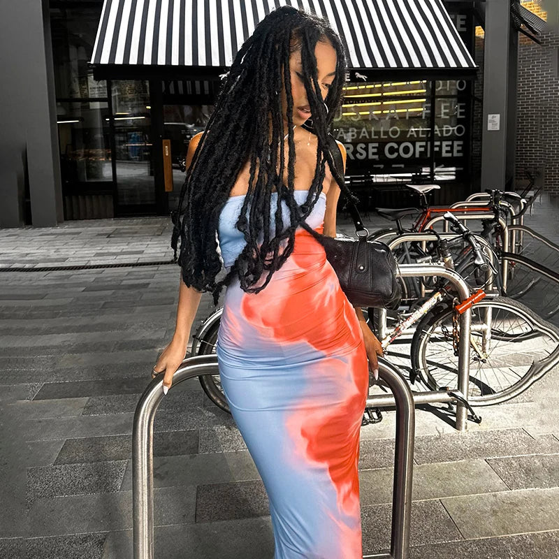 Strapless Maxi Dress