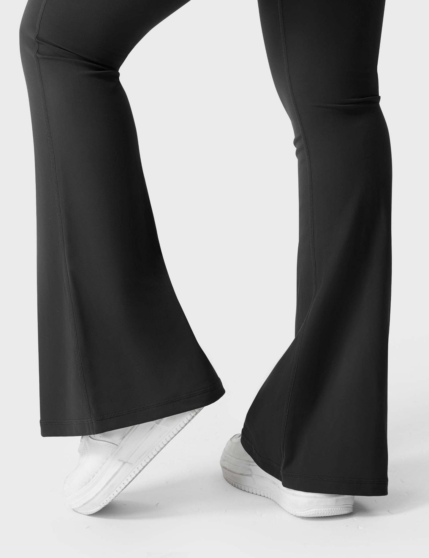 Flared Leggings With Pockets