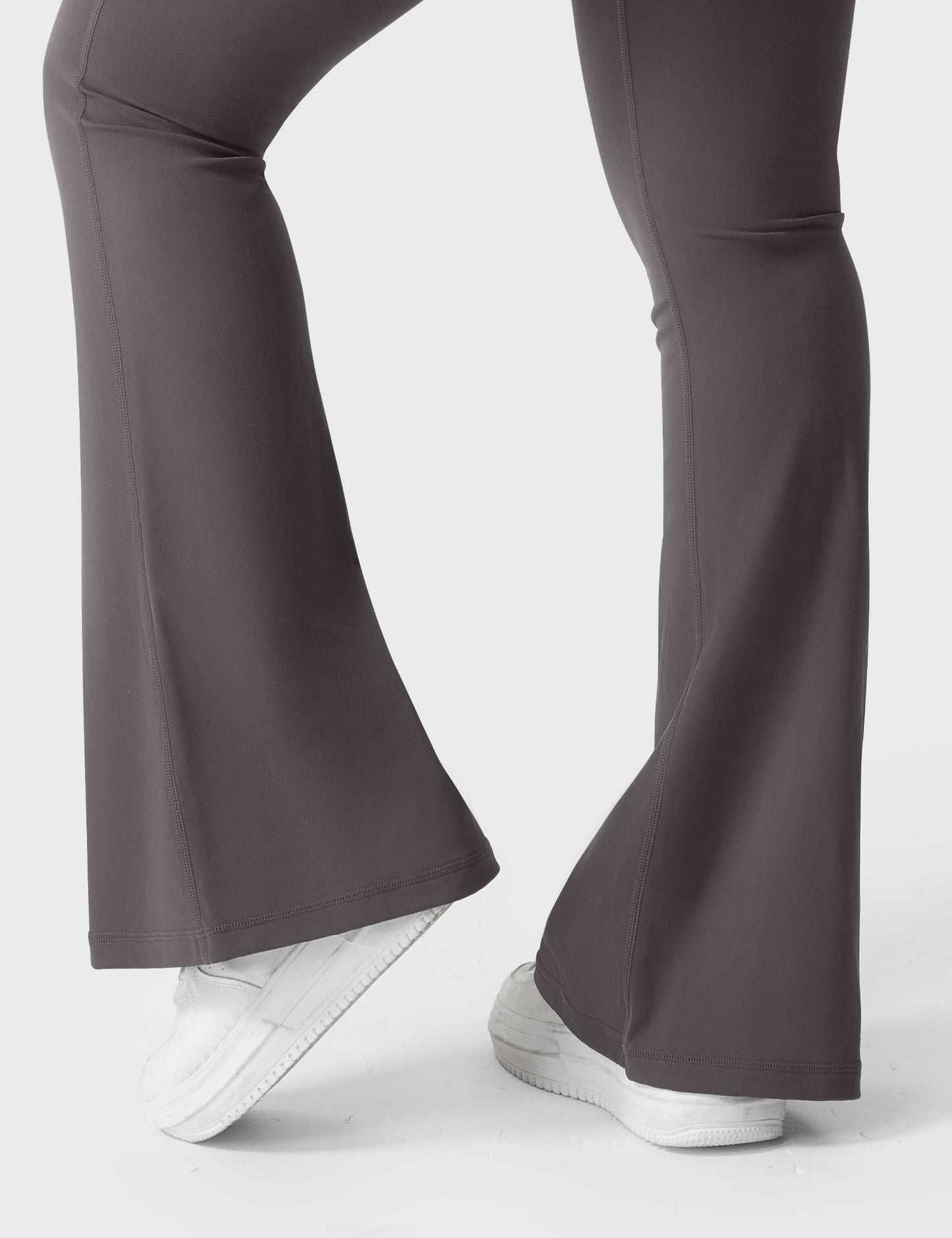 Flared Leggings With Pockets
