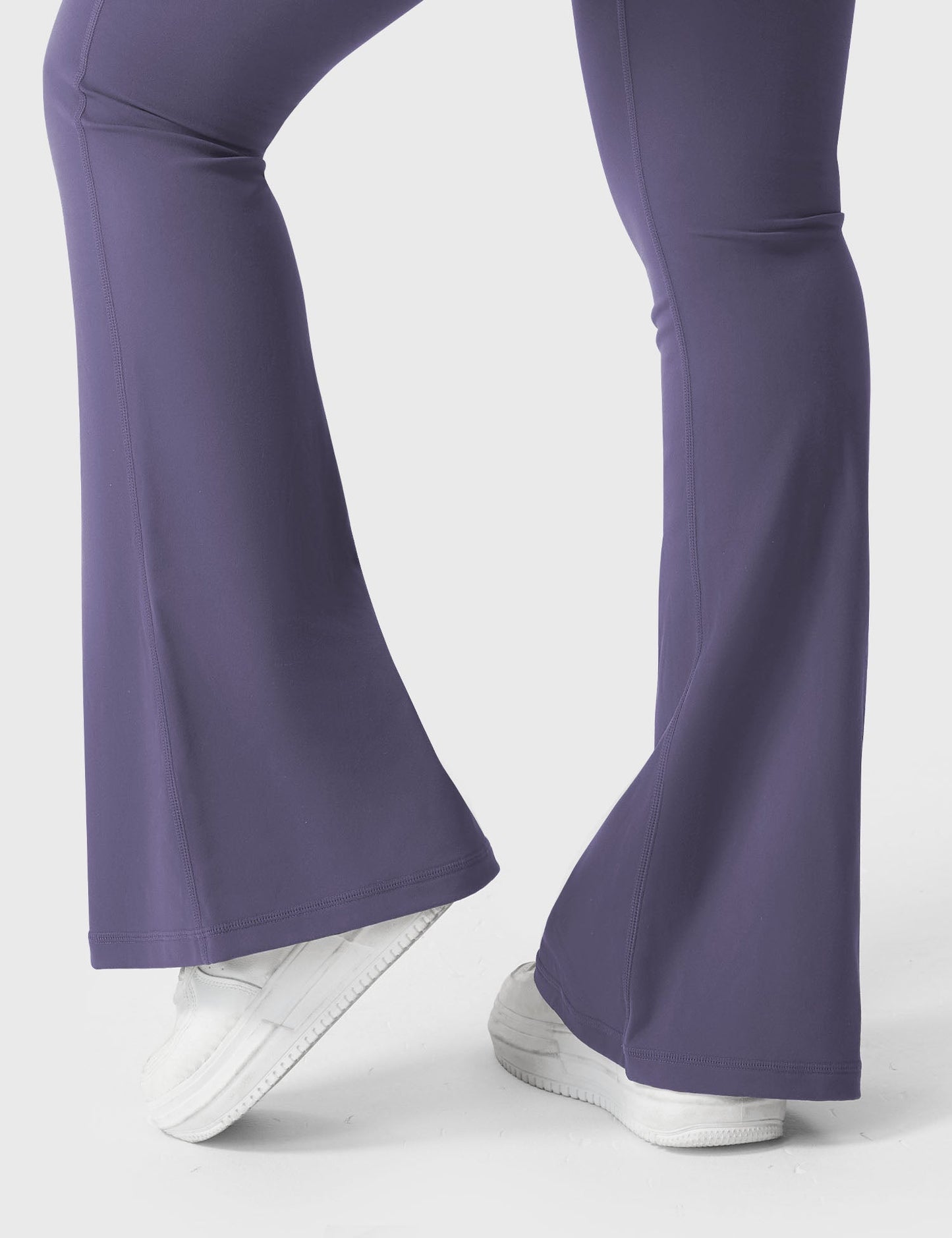 Flared Leggings With Pockets