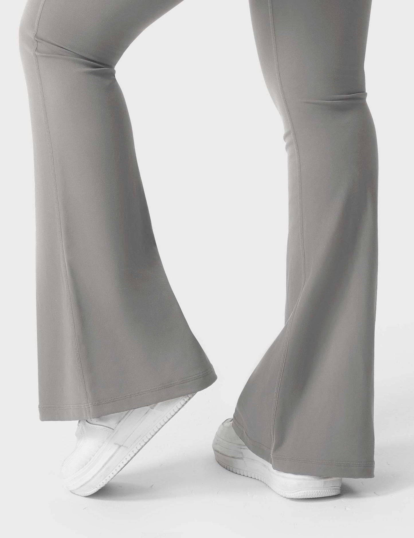 Flared Leggings With Pockets