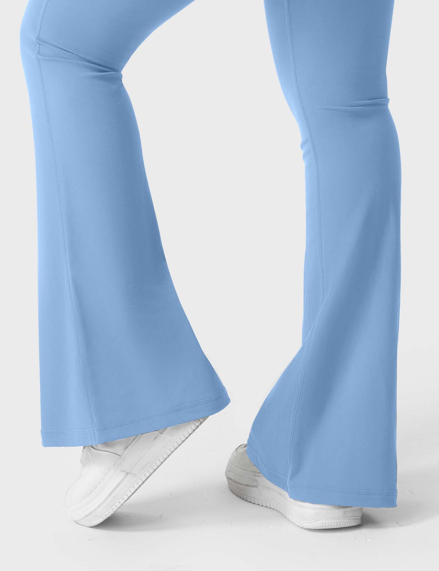 Flared Leggings With Pockets