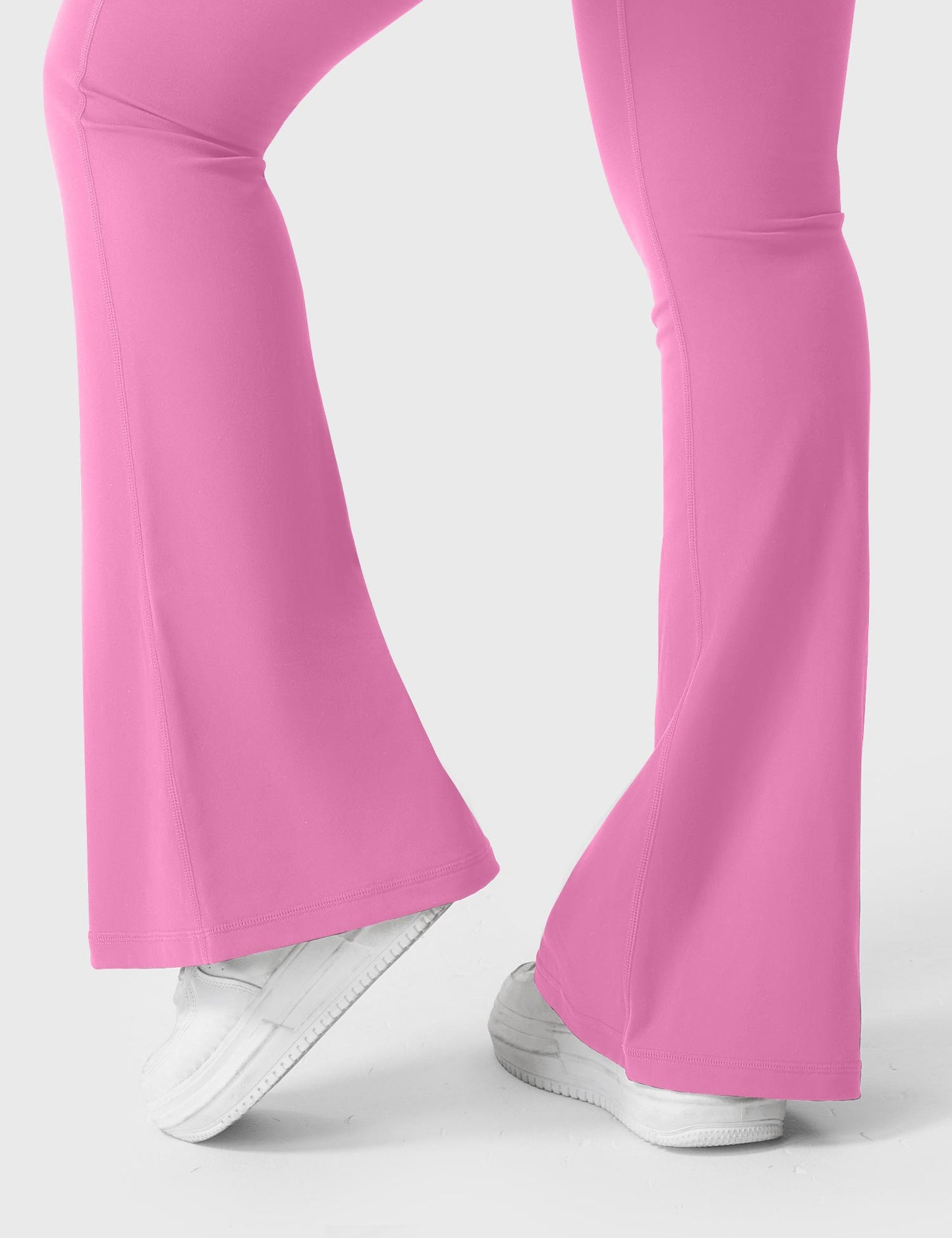 Flared Leggings With Pockets