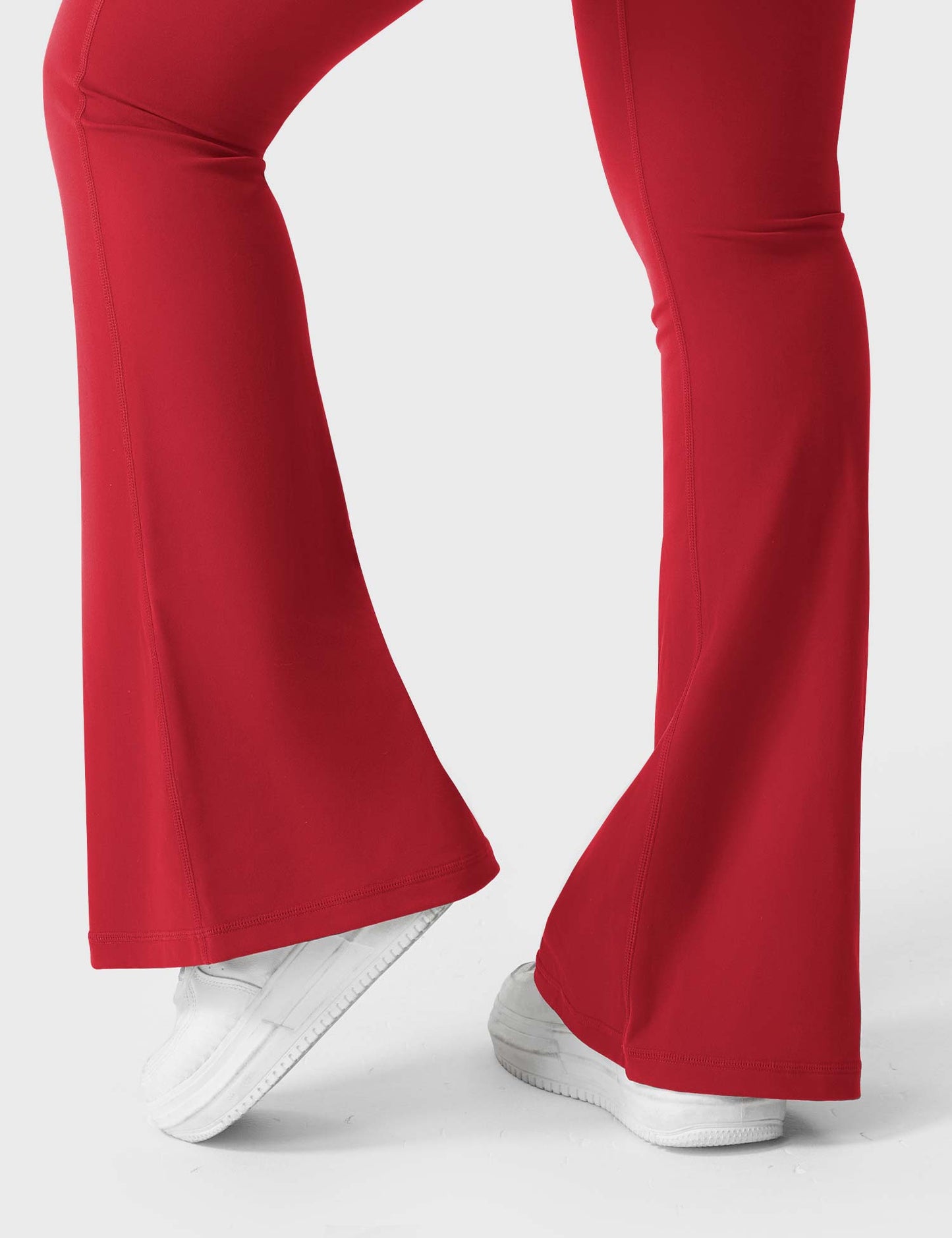 Flared Leggings With Pockets