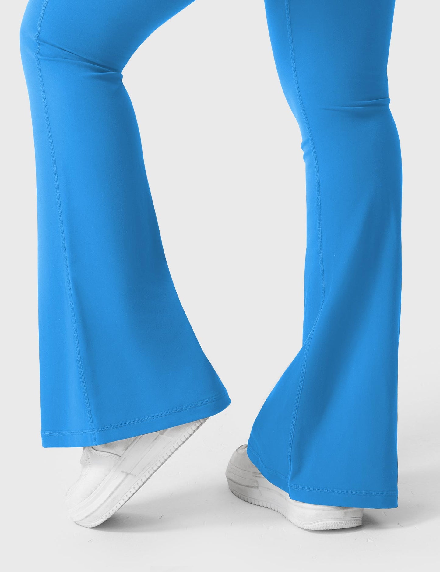 Flared Leggings With Pockets