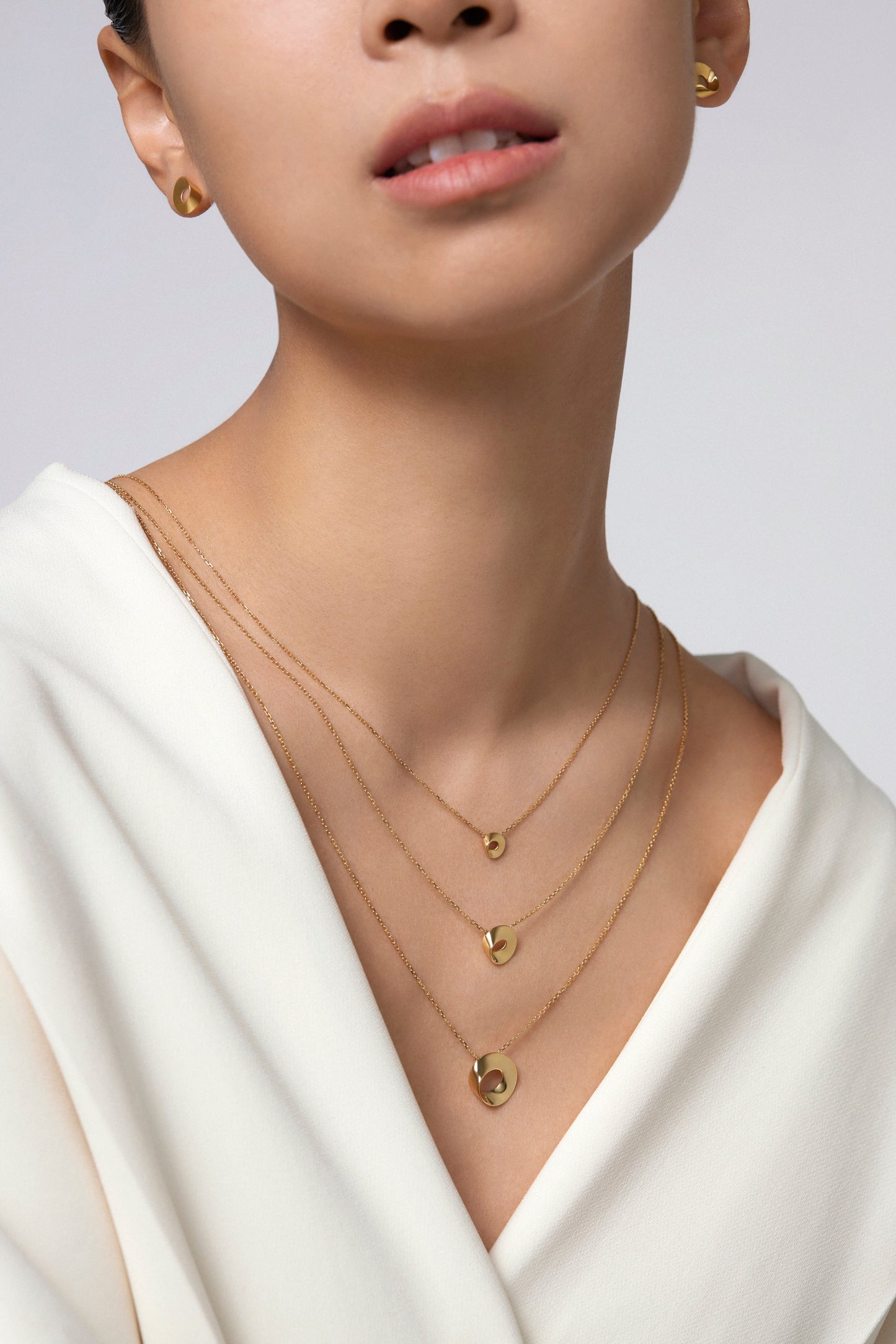 Sterling Mobius Necklace
