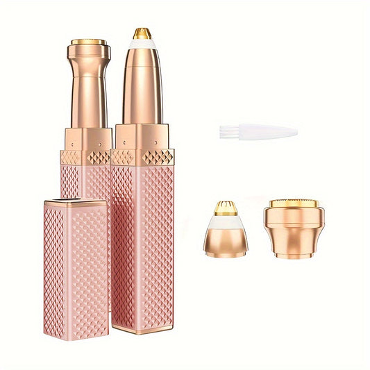2-in-1 Electric Eyebrow Trimmer & Hair Removal Device
