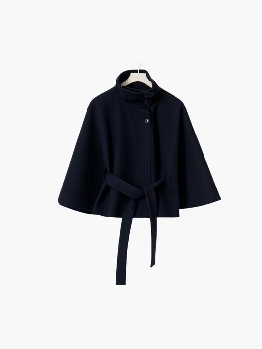 Belted Cape Jacket