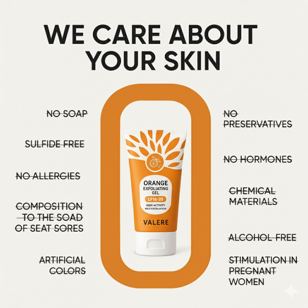 Orange Exfoliating Gel