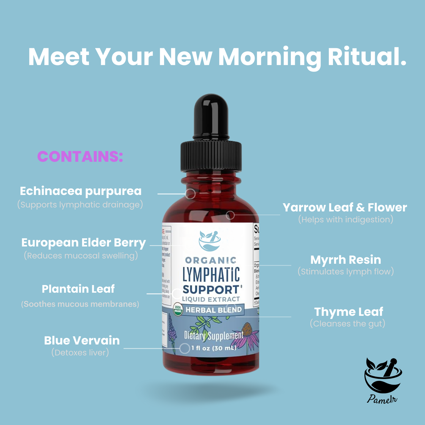 Organic Lymphatic Support Herbal Extract