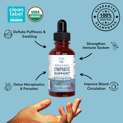 Organic Lymphatic Support Herbal Extract