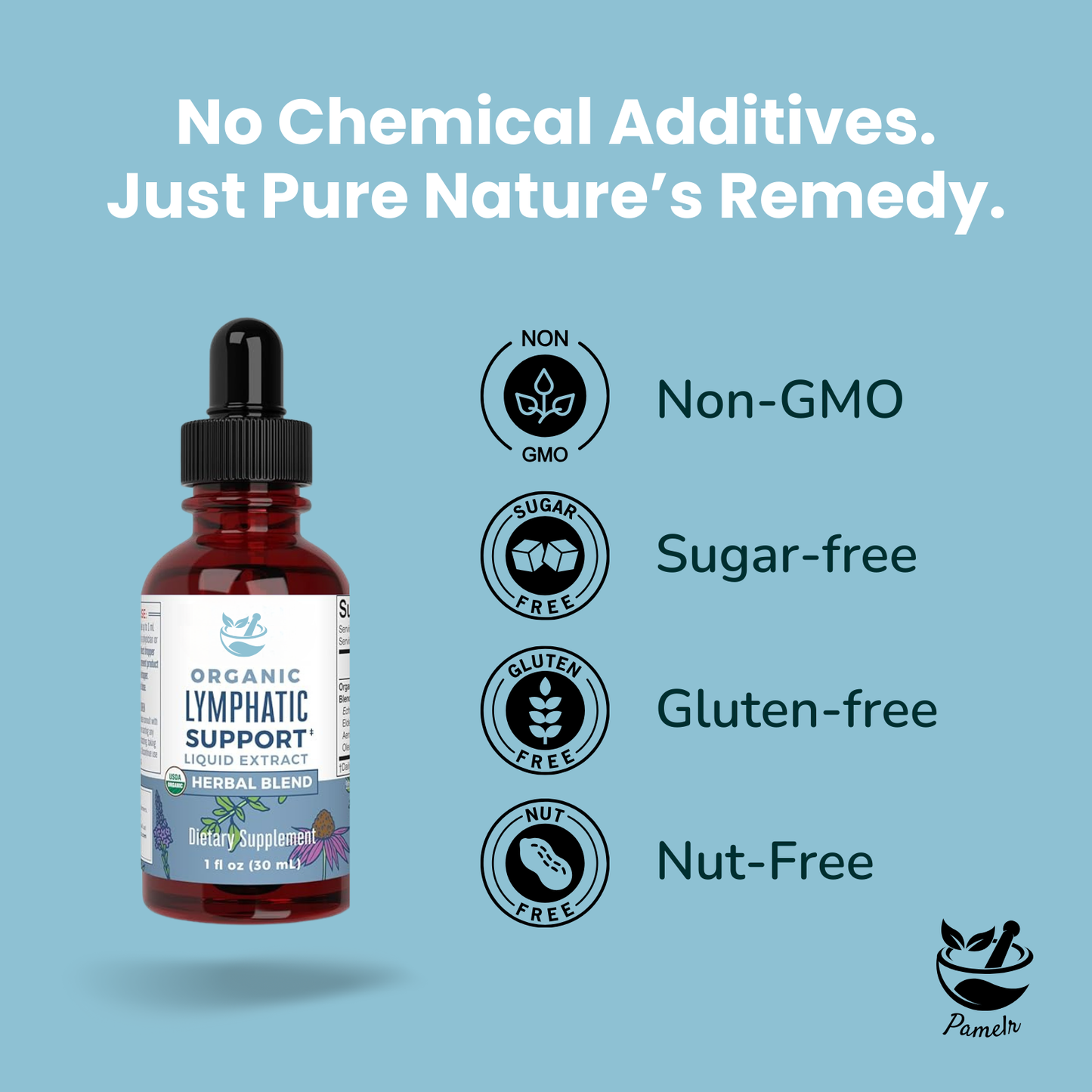 Organic Lymphatic Support Herbal Extract