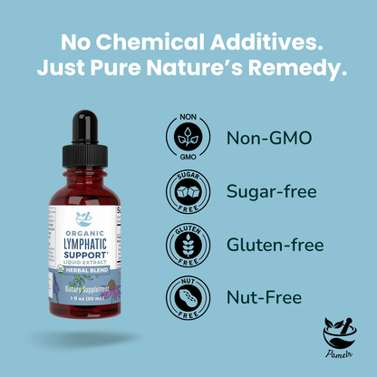 Organic Lymphatic Support Herbal Extract