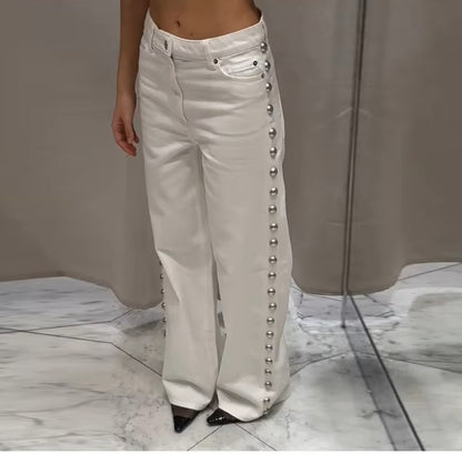 Viral Studded Denim