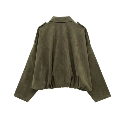 Elegant Suede Jacket