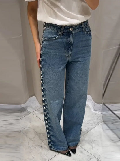 Viral Studded Denim