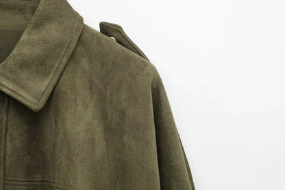 Elegant Suede Jacket