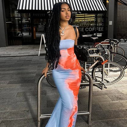 Strapless Maxi Dress