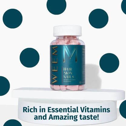 Hair, Skin & Nails Gummies – Extra Strength Biotin