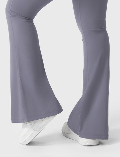 Flared Leggings With Pockets
