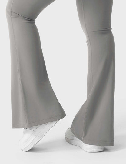 Flared Leggings With Pockets